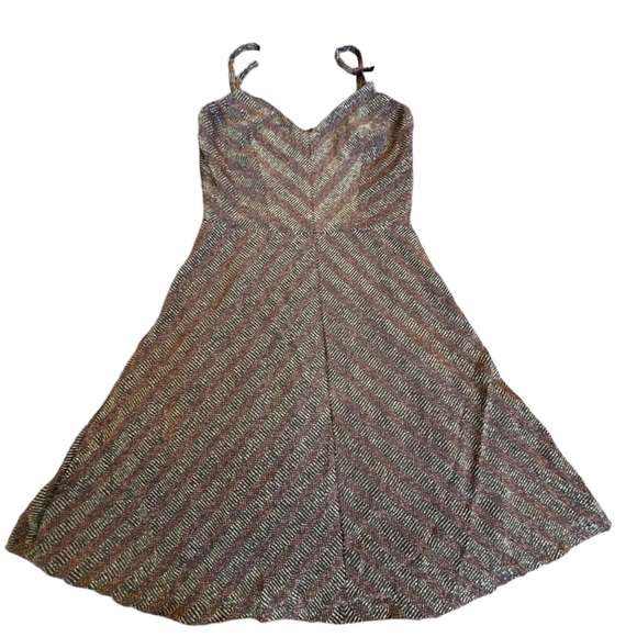 Strappy Chevron Dress - Picture 1 of 5